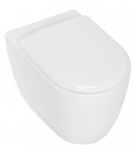 WC Fusion lxhxp: 355x410x540mm, sans rebord, en ceramique, blanc