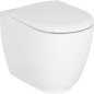 WC Fusion lxhxp: 355x410x540mm, sans rebord, en ceramique, blanc