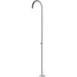 Colonne de douche EKTA, H:2285mm, DN20 (3/4")male, avec vanne d'arret, inox poli