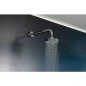 Tete de douche DINAMICA 1 3 jets, diam. 140 mm, plastique ABS chrome