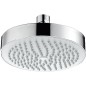 tete de douche DINAMICA 1 1 jet, diam. 140 mm, plastique ABS chrome