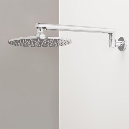 Tete Pomme de douche EMPOL II diam. 250 mm, 1 jet, inox poli