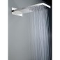 Tete de douche EILIS 2 jets, saillie 500 mm inox miroir - poli