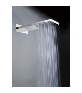 Tete de douche EILIS 2 jets, saillie 500 mm inox miroir - poli