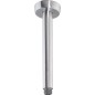 tube raccord plafond tete de douche DN15(1/2") L : 200mm inox inox poli