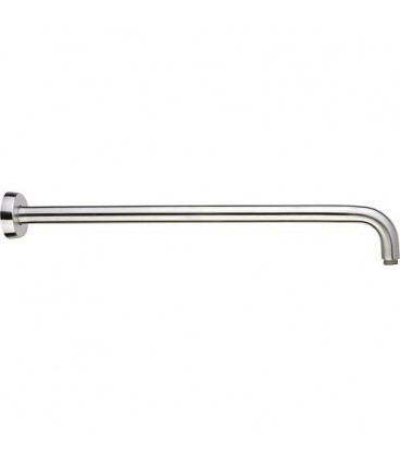 tube raacord mural pour tete de douche L : 400mm inox poli