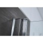 LULA support pour baignoire verre secu 5 mm, 1 element verre rotatif 900-925x1400mm