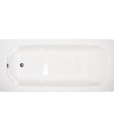 Baignoire RIGA lxHxP : 1800x410x800mm acier émaillé