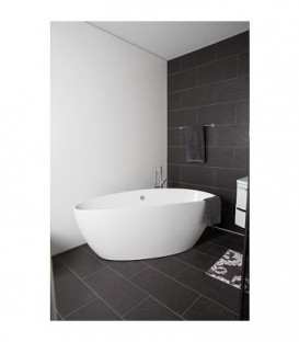 Baignoire EBBA lxhxp: 1700x620x770mm trop-plein gauche