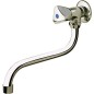 Robinet mural orientable Etou chromé, bec orientable saillie 200 mm