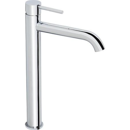 Mitigeur vasque Salsa chrome, sans garniture d'ecoulem. h: 308mm, entraxe 170mm