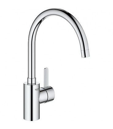 Mitigeur evier Grohe Eurosmart Cosmopolitan Zero, chrome, entraxe 224mm, hauteur 354mm