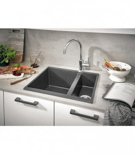 Mitigeur Grohe Concetto pivotant, chrome