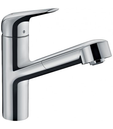 Mitigieur evier 150 Hansgrohe M4214-H150 avec douchette extratible + systeme S-Box