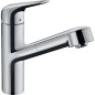 Mitigieur evier 150 Hansgrohe M4214-H150 avec douchette extratible + systeme S-Box