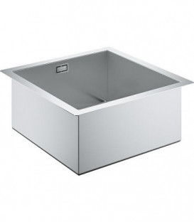 GROHE Evier inox K700 45-S 1 bac sans egouttoir Lxl: 464x464mm