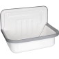 Bac d'evier Alape Contra 505, blanc lxhxp: 505x330x360mm