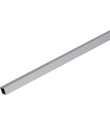 Barre de stabilisation, tube d'angle chrome brillant, longueur 460 mm 15 x 15 mm