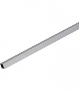 Barre de stabilisation, tube d'angle chrome brillant, tube 1000 mm 15 x 15 mm