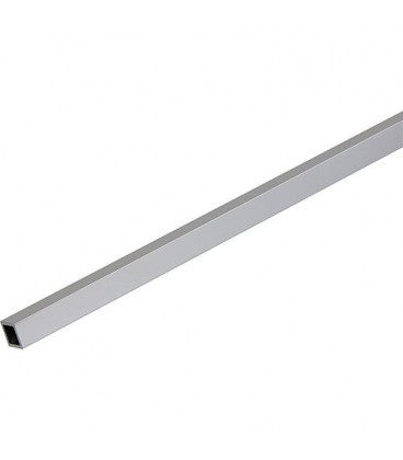 Barre de stabilisation, tube d'angle chrome brillant, tube 1000 mm 15 x 15 mm
