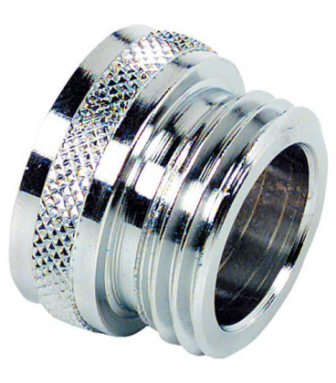 Reduction laiton chrome femelle M22X1 sur male 1/2"