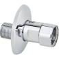 Raccord excentrique DN15(1/2")male x DN20(3/4")ecrou emballage : 1 piece, chrome