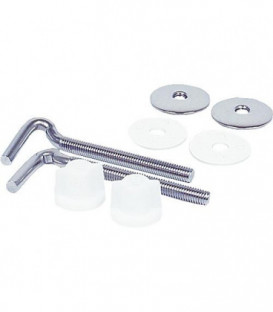 kit de fixation pour siege de WC, en acier inox type : Twist