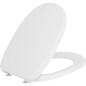 Abattant siege de WC Twist standard en Duroplast blanc