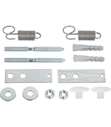 Kit de fixation demi-colonne, suspendue