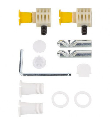 Kit de fixation WC/bidet suspend. series Mini/-Nuvola,Full,Clas,Elanda,Elamin Tulip, Glaze, Shift, Thin, Jubiläum,Nido