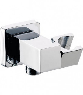 Coude de raccordement A E 002 BAC (SKYLINE) carré avec support de douche