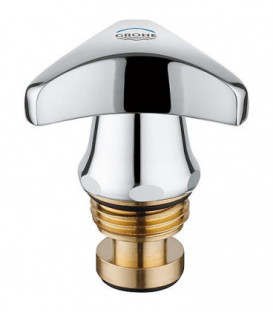 Tete Grohe poignée Trecorn bleue, 1/2", chromé 11101000