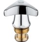 Tete Grohe poignée Trecorn bleue, 1/2", chromé 11101000