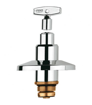 Tete Grohe 11551 pour robinetterie encastrée, avec clé, 3/4"