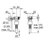 Soupape de remplissage DN 15 avec piece de compensation decalee P-IX 8288/l