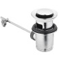 Bonde de lavabo Eichelberg 440038 11/4", pour mitigeur lavabo et bidet chromé