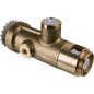 Reservoir de chasse pour robinetterie de rechange WC, basse pression sans valve d arret/ coude d evacuation