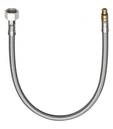 Flexible de raccordement Hansgrohe Diam filetage : M8 x G 3/8 L : 450 mm