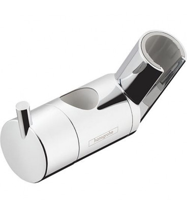 Glisseur Hansgrohe pour barre de douche Unica's Puro chrome, 97651000, diam. 22 mm