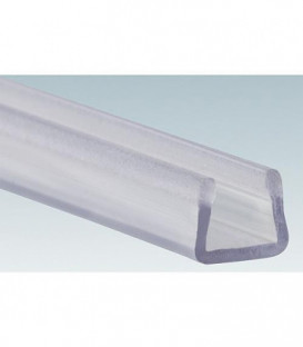 Baguette de finition pour verre 6mm, longueur 2000mm ref.: 070007000