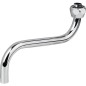 Bec col de cygne Meloh S 160 raccord G1/2, diametre 13mm, chrome, B960070AA