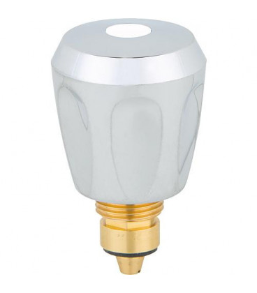 Tete rob. KWC G3/8" avec poignee,neutre, chromee/blanc N° fabricant:148.41 Z 347