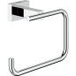 Porte papier WX, Grohe Cube essentiel, chrome sans couvercle