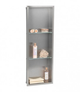 Niche murale 2 casiers, profonduer 100mm lxh: 323x925mm