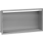 Niche murale avec éclairage murale Prof 100mm, 69 lumen, 230V, 5.52W lxh: 625x325 mm