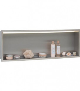 Niche murale avec éclairage LED Prof. 100mm, 105 lumen, 230V, 8.4W lxh: 925x325 mm