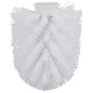 Tête de brosse de rechange blanc pour 93 954 92 diam. 75 mm