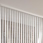 Kit rideau d'angle de douche (lxp) 1320x560 mm EMAGA Rideau blanc, 100% Vinyle