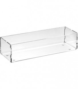 Boite de rangement en plexiglas transparent 240x50x80mm