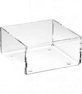 Boite de rangement en plexiglas transparent 120x50x120mm